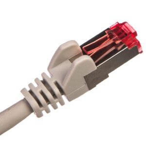 Kabel krosowy patchcord S/FTP (PiMF) kat.6 LSZH szary 5m 50889 - obrazek 1