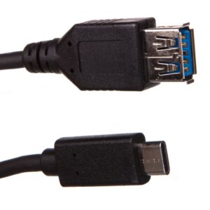 Adapter USB 3.0 SuperSpeed USB-C - USB-A 0,2m 67894 - obrazek 1