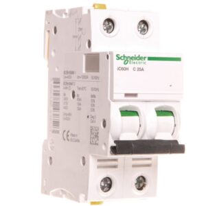 Wyłącznik nadprądowy 2P C 25A 10kA AC iC60H-C25-2 A9F07225 - obrazek 1