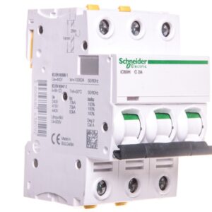 Wyłącznik nadprądowy 3P C 2A 10kA AC iC60H-C2-3 A9F07302 - obrazek 1