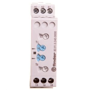Przekaźnik czasowy 1P 16A 24-240V AC/DC 0,05s-10dni jednofunkcyjny LI, LE, PI, PE 250V 83.91.0.240.0000 - obrazek 1