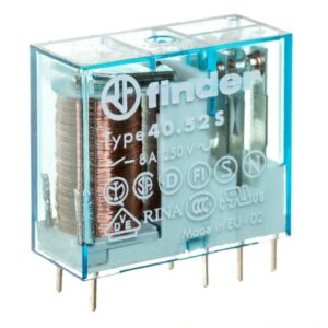 Przekaźnik miniaturowy 2P 8A 12V DC cewka czuła 40.52.7.012.0000 - obrazek 1