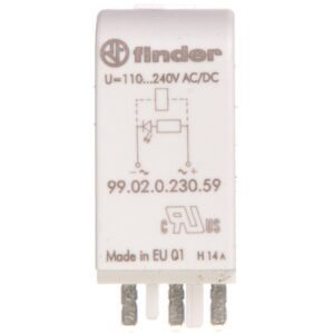Moduł sygnalizacyjny LED zielony 110-240V AC/DC 99.02.0.230.59 - obrazek 1