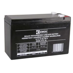 Akumulator ołowiowe AGM 12V 9Ah F6,3 B9675 - obrazek 1