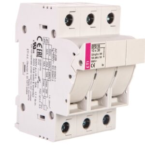 Rozłącznik bezpiecznikowy 3P 32A 10x38mm EFD 10 002540004 - obrazek 1