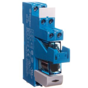Przekaźnikowy moduł sprzęgający 15,8mm 2P 8A 24V DC, styki AgNi, zaciski śrubowe, na szynę DIN 35mm 48.52.7.024.0050SMA - obrazek 1