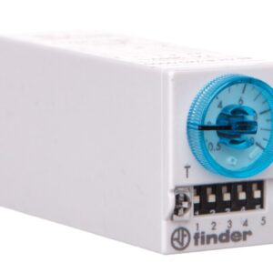 Przekaźnik czasowy 4P 7A 230-240V AC, Wielofunkcyjny Al, Dl, SW, GI 85.04.8.240.0000 - obrazek 1