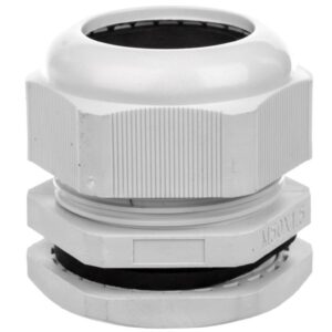 Dławnica kablowa M50x1,5 IP68 poliamidowa jasnoszara EM4750M - obrazek 1