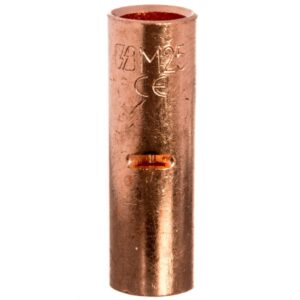 Końcówka /tulejka/ łącząca miedziana niecynowana 25mm2 LN25 /50szt./ - obrazek 1