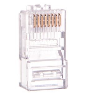 Wtyk RJ45 kat. 5e do kabli okrągłych LCS 051703 - obrazek 1