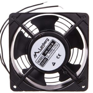 Wentylator do szaf 19 wiszących 230V 120x120x38mm czarny AK-1501-B - obrazek 1