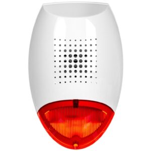 Sygnalizator zewnętrzny akustyczno-optyczny czerwony przetwornik dynamiczny SD-3001 R - obrazek 1