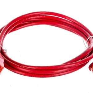 Kabel krosowy (Patch Cord) U/UTP kat.6 czerwony 2m DK-1612-020/R - obrazek 1