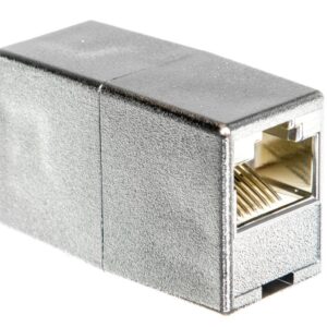 Adapter (przelotka) RJ45/RJ45 kat.5e ekranowany DN-93901 - obrazek 1