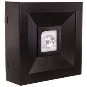 Oprawa awaryjna LOVATO N ECO LED 3W 315lm (opt. otwarta) 1h jednozadaniowa czarna LVNO/3W/E/1/SE/X/BL - obrazek 1