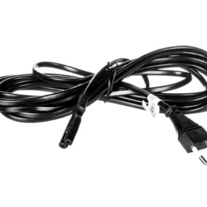 Kabel zasilający EURO (radiowy) CEE 7/16 - IEC 320 C7 5m 95039 - obrazek 1