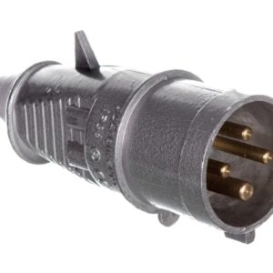 Wtyczka metalowa przenośna 32A 400V 4P IP44 3143-326 - obrazek 1