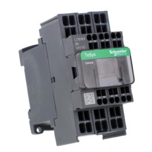 TeSys Deca Stycznik mocy I= 18A AC-3 styki pomocniczy 1R + 1Z napięcie cewki 24 V DC LC1D183BD - obrazek 1