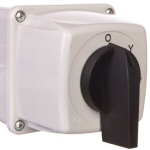 Łącznik krzywkowy Gwiazda-trójkąt 3P 16A IP44 w obudowie Łuk E16-23 951622 - obrazek 1