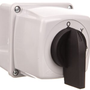 Łącznik krzywkowy gwiazda-trójkąt 16A 3P w obudowie IP65 LUK E16-23 951623 - obrazek 1