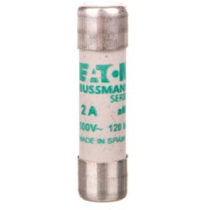 Wkładka bezpiecznikowa cylindryczna 10x38mm 2A aM 500V C10M2 - obrazek 1