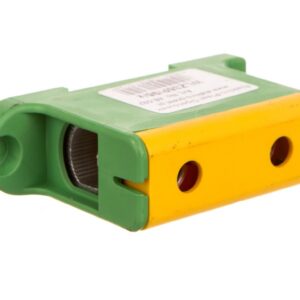 Blok rozdzielczy-odgałęźny 1-polowy AL/CU 16-95mm2 żółto-zielony montaż płaski i na szynę TH WLZ35P/95/z 48.597 - obrazek 1