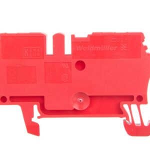 Złączka szynowa przelotowa 2-przewodowa 2,5mm2 czerwona ATEX ZDU 2.5 RT 1683260000 - obrazek 1