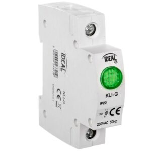 Lampka modułowa LED zielona KLI-G 230V AC 23321 - obrazek 1