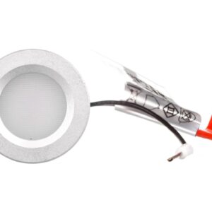 Oprawa punktowa LED 1W IMBER LED CW 12DC 40lm 6500K barwa zimna okrągła Ø3 IP65 biały 23521 - obrazek 1