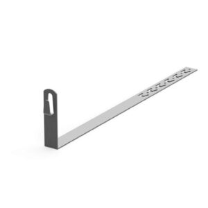 Uchwyt pod dachówkę L-450mm H-100mm ocynk z zaczepami 10.4.1/Z OG /91002902/ - obrazek 1