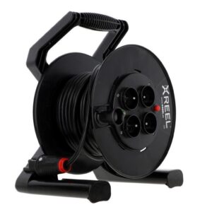 Przedłużacz bębnowy XREEL 20mb H05VV-F 3x1,5 IP20 4xGS 230V 92503T48123 - obrazek 1