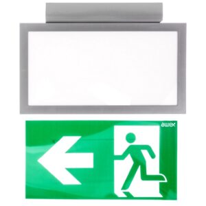 Oprawa awaryjna INFINITY II AC LED 1W 3h jednozadaniowa PT szara 2ACS/1W/C/3/SE/PT/GR - obrazek 1