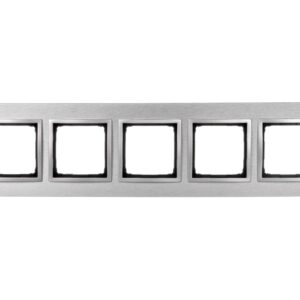 Simon 54 Nature Ramka pięciokrotna metal INOX KLASYCZNY DRN5/77 - obrazek 1