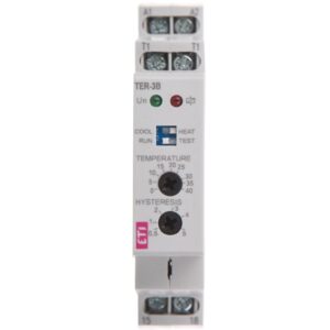 Termostat analogowy 0-40 stopni 1P 16A 24-230V AC/DC TER-3B 002471813 - obrazek 1