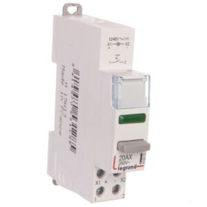 Łącznik modułowy bistabilny z lampką LED 1Z 20A 12/48V AC/DC LP441 412912 - obrazek 1