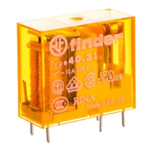 Przekaźnik miniaturowy 1P 10A 24V AC AgNi 40.31.8.024.0000 F40-31-8-024-0000 - obrazek 1