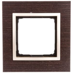 Simon 54 Nature Ramka pojedyncza drewno ZŁOTE WENGE DRN1/85 - obrazek 1