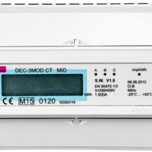 Wskaźnik zużycia energii 3-fazowy z modbus DEC-3MOD CT 004804055 - obrazek 1