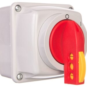 Łącznik krzywkowy 0-I 3P 25A w obudowie na kłódkę IP65 Łuk E25-13/5 952583 - obrazek 1