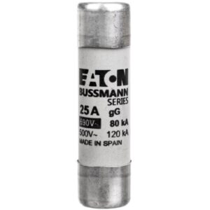 Wkładka bezpiecznikowa cylindryczna 14x51mm 25A gL/gG 690V C14G25 - obrazek 1