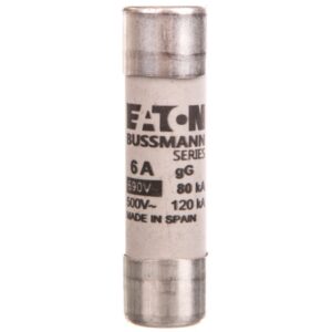 Wkładka bezpiecznikowa cylindryczna 14x51mm 6A gL/gG 690V C14G6 - obrazek 1