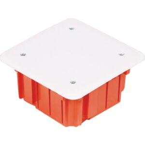 INSTALL-BOX Puszka instalacyjna p/t 105x105x50mm ceglasta 0262-01 - obrazek 1