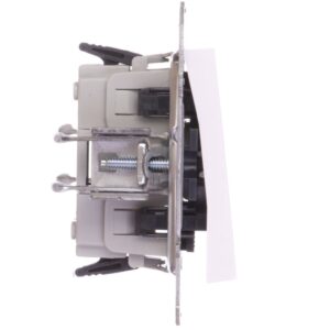 ASFORA Łącznik pojedynczy bez ramki biały EPH0101421 - obrazek 1