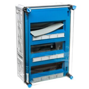 Skrzynka modułowa Mi, IP 65, wlk.3 - 3x12 modułów, z zaciskami Fixconnect Mi 1336 2000606 - obrazek 1