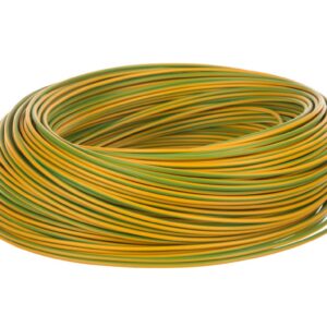 Przewód instalacyjny H05V-K 0,75 żółto-zielony 29098 /100m/ - obrazek 1