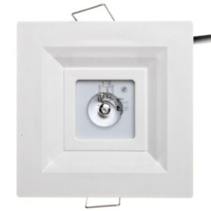 Oprawa awaryjna LOVATO P ECO LED 3W 315lm opt. otwarta 1h jednozadaniowa biała LVPO/3W/E/1/SE/X/WH - obrazek 1