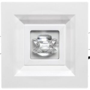 Oprawa awaryjna LOVATO P ECO LED 1W 125lm (opt. koryt.) 3h jednozadaniowa biała LVPC/1W/E/3/SE/X/WH - obrazek 1