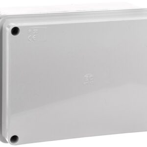 Puszka natynkowa gładka z pokrywą seria 410 IP56 150x110x70 szara EC410C5 - obrazek 1