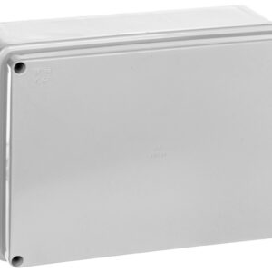 Puszka natynkowa samogasnąca gładka z pokrywą 960 stopni C seria 410A IP56 190x140x70 szara EC410C6A - obrazek 1