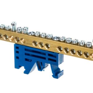 Zacisk przyłączeniowy 15x4mm2 niebieski PE Z-3103 84010003 - obrazek 1